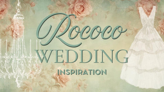 floral background with wedding dress and chandelier illustration