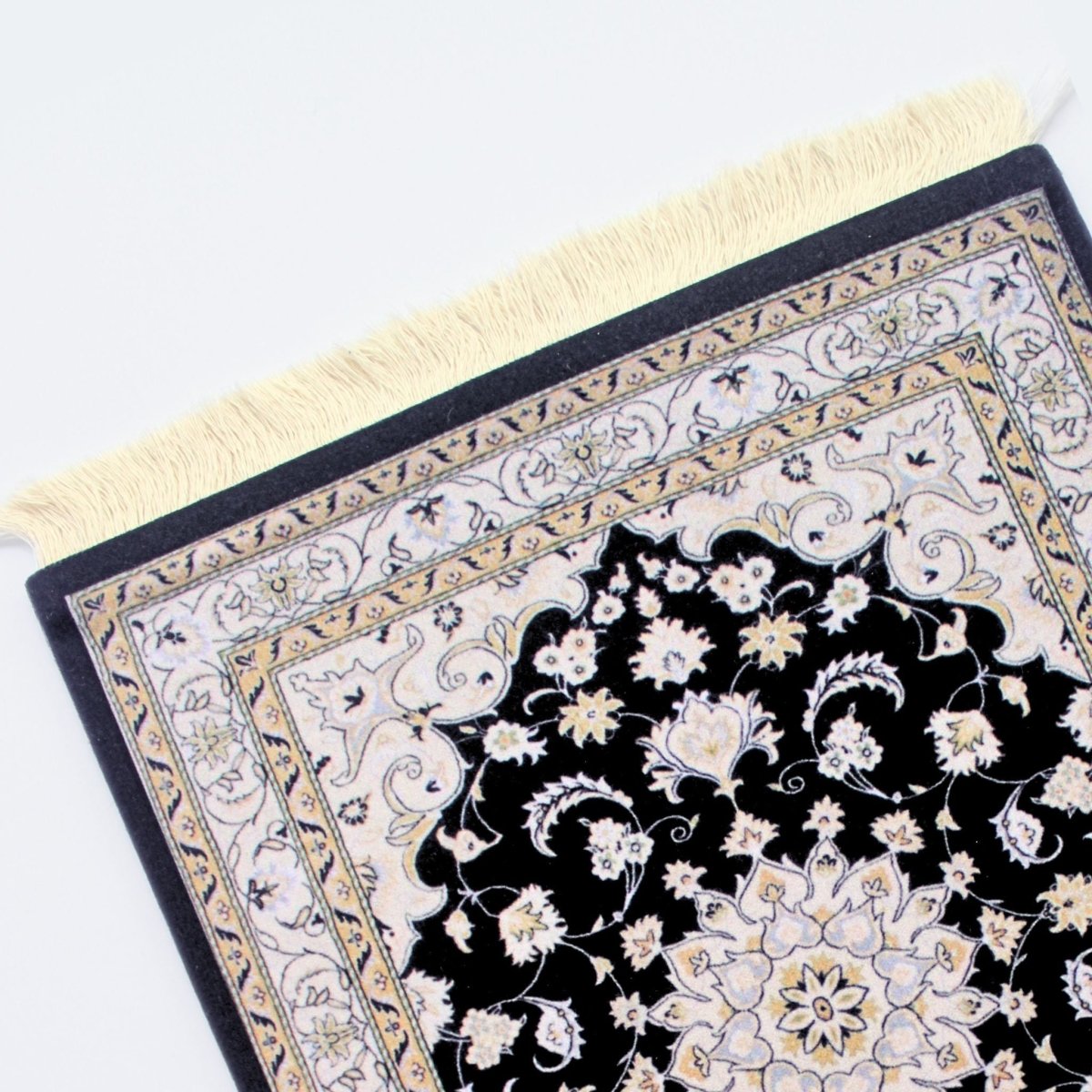 Boho persian rug mouse pad close up