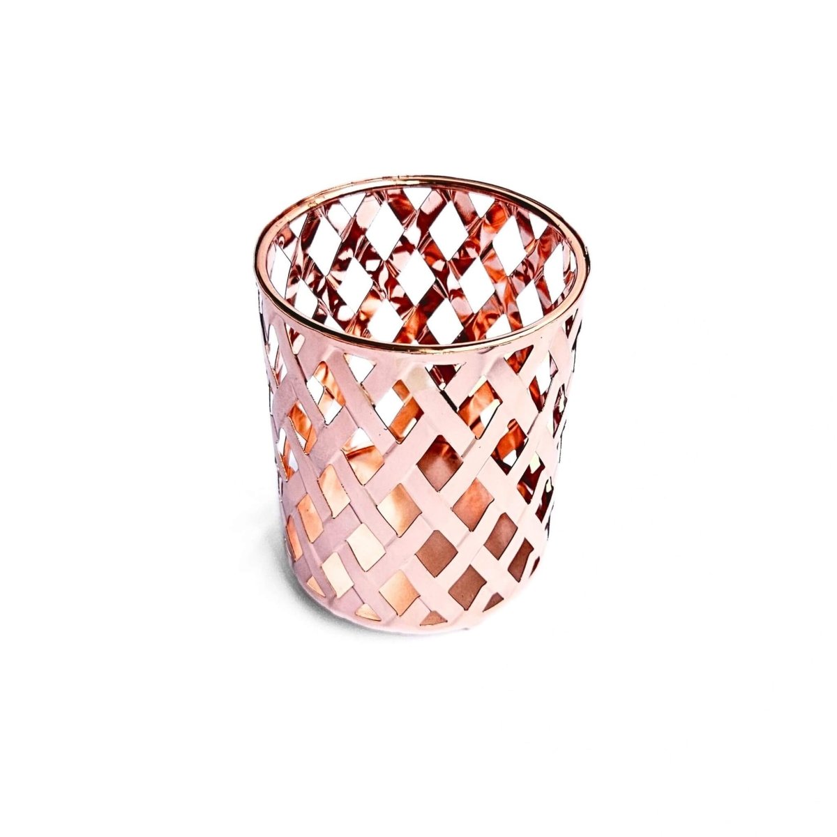 rose gold pen organiser