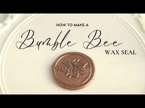 video of Bumble Bee Wax Seal in use