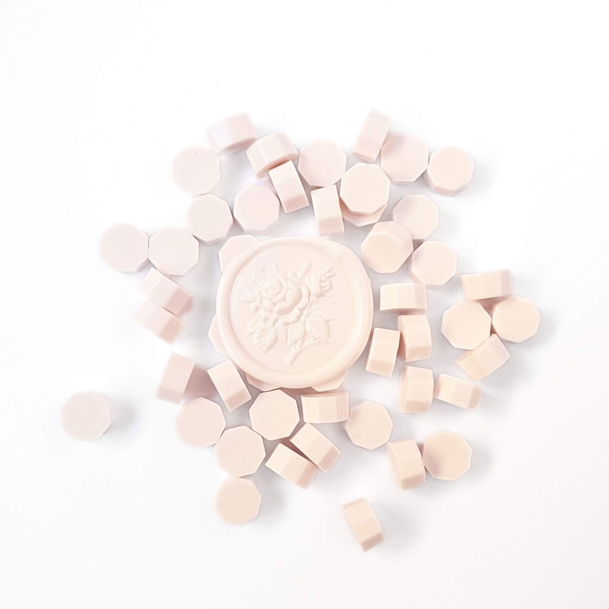 light pink wax sealing beads