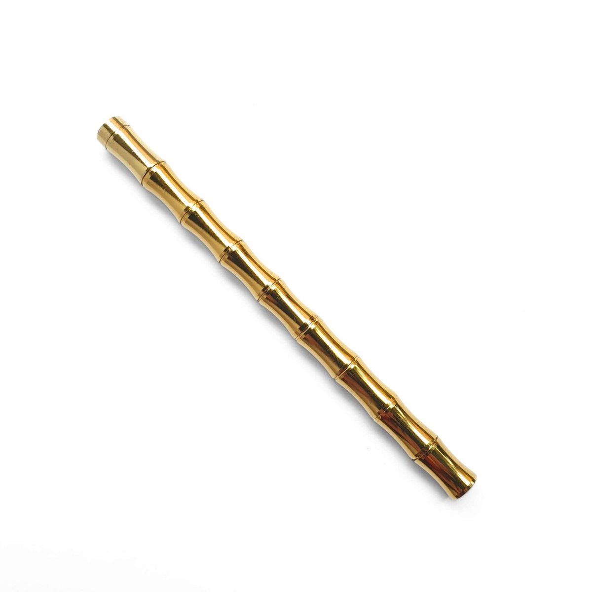 Gold Brass Pen in the shape of bamboo - Bounde