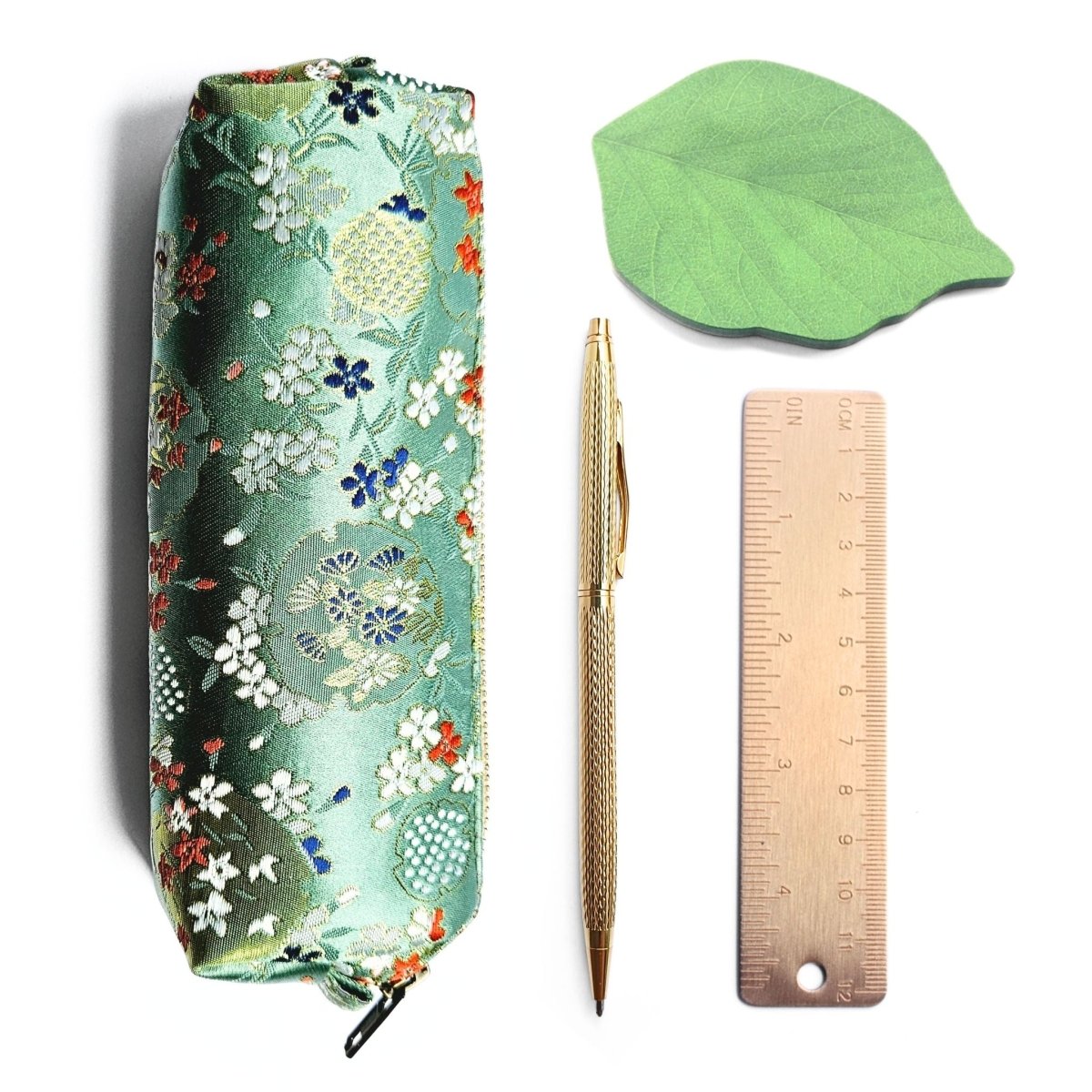 Gilded Floral Desk Stationery Set