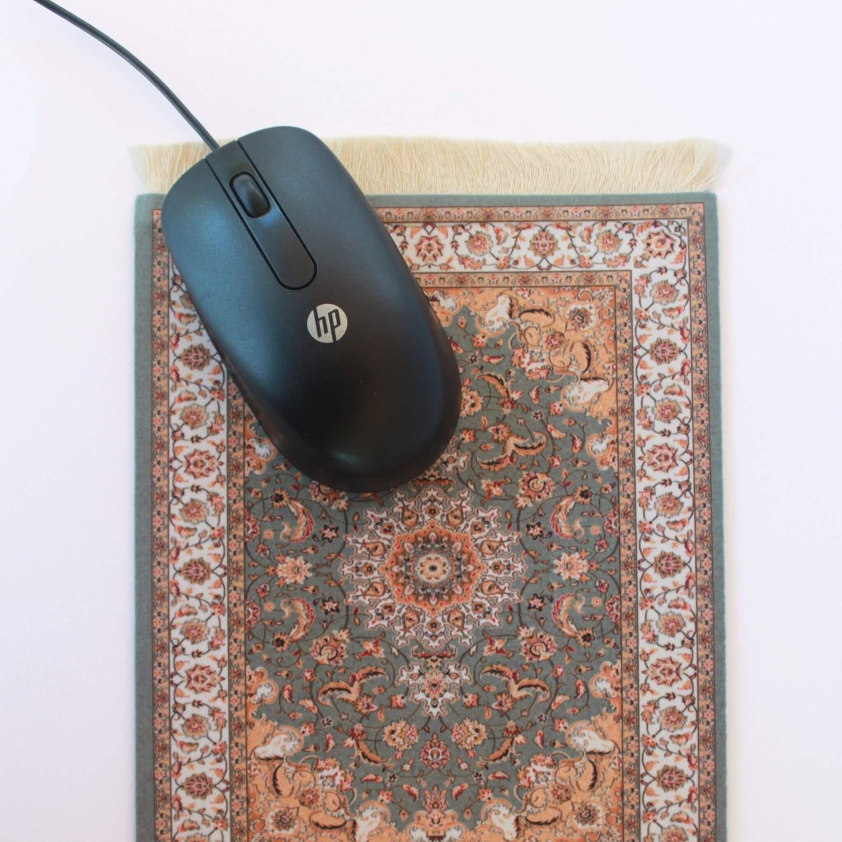 cute Persian rug mouse pad with mouse